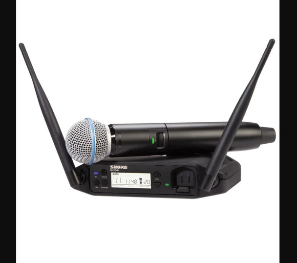 Shure GLXD24+/B58-Z3 Dual-Band Digital Wireless Microphone System w/ B58