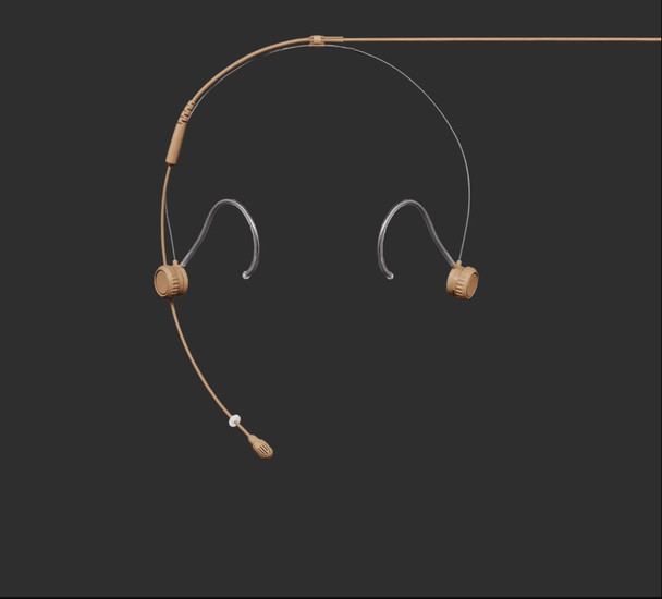 Shure TH53C/O-MDOT TwinPlex Subminiature Headworn Omnidirectional Microphone