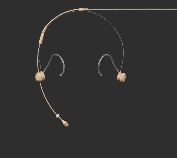 Shure TH53T/O-LEMO TwinPlex Subminiature Headworn Omnidirectional Microphone