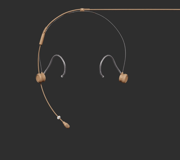 Shure TH53C/O-LEMO TwinPlex Subminiature Headworn Omnidirectional Microphone