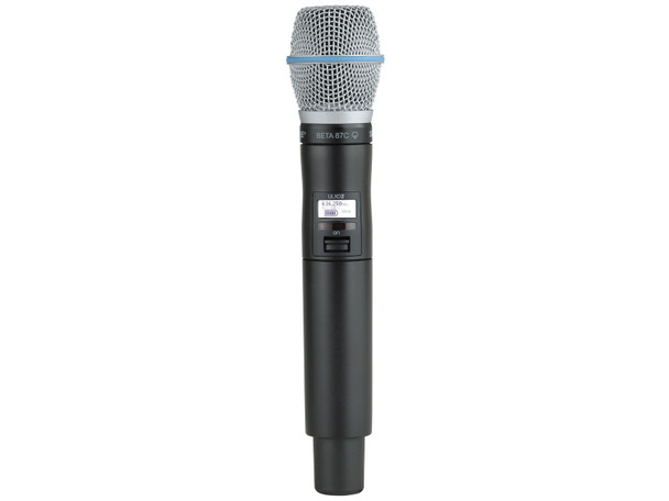 Shure QLXD2/B87C-H50 Handheld Transmitter with Beta87C Microphone