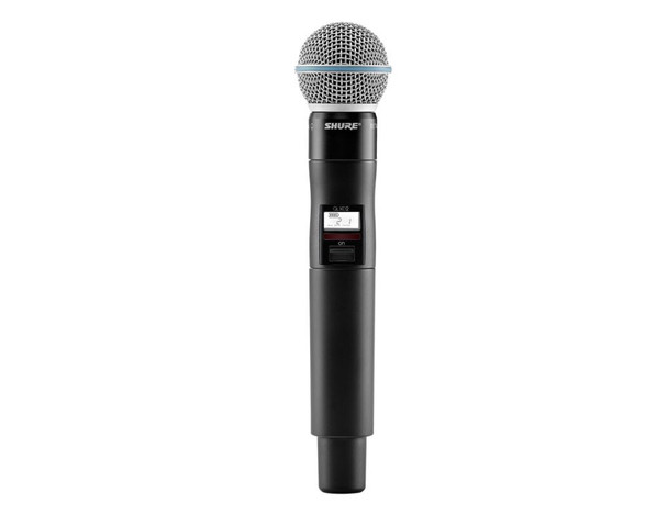 Shure QLXD2/B58-G50 Handheld Transmitter with Beta58A Microphone