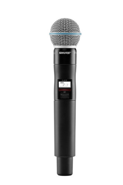 Shure QLXD2/B58-J50A QLX-D Series Digital Wireless Handheld Transmitter with Beta 58A Microphone