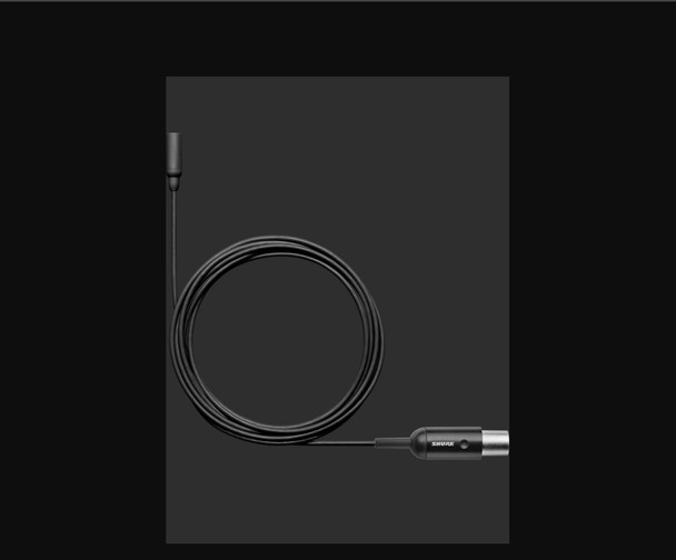 Shure TL48B/O-MTQG-A Subminiature Lavalier Microphone with Accessories