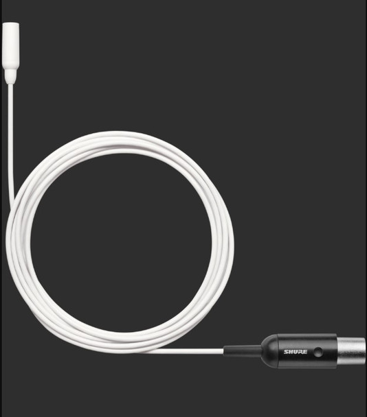 Shure TL48W/O-MTQG-A Subminiature Lavalier Microphone with Accessories