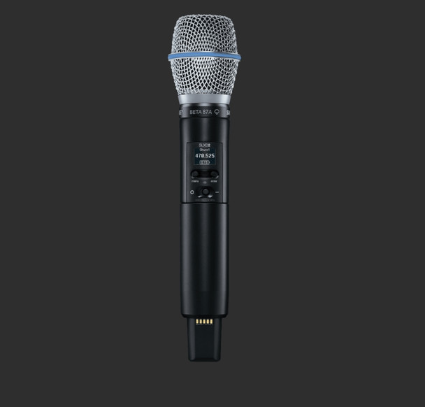 Shure SLXD2/B87A-J52 Wireless Handheld Microphone Transmitter with Beta 87A Capsule