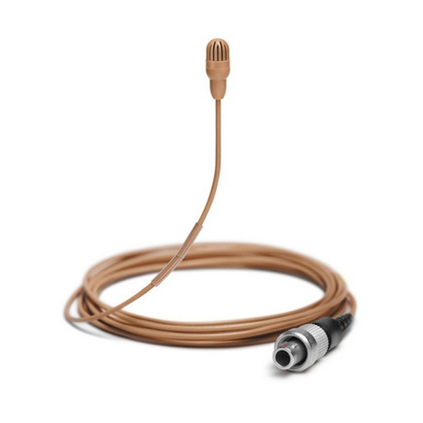 Shure TL45C/O-LEMO TwinPlex Omnidirectional Subminiature Lavalier Microphone, Cocoa with LEMO Connector