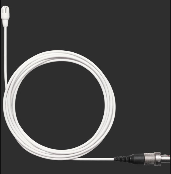 Shure TL46W/O-LEMO TwinPlex Omnidirectional Subminiature Lavalier Microphone, High Sensitivity