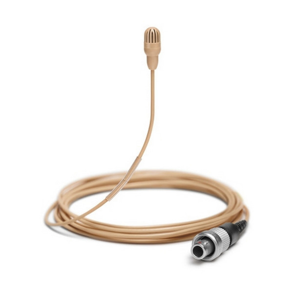Shure TL45T/O-LEMO TwinPlex Omnidirectional Subminiature Lavalier Microphone, Tan with LEMO Connector