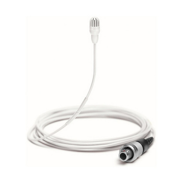 Shure TL45W/O-LEMO TwinPlex Omnidirectional Subminiature Lavalier Microphone, White with LEMO Connector