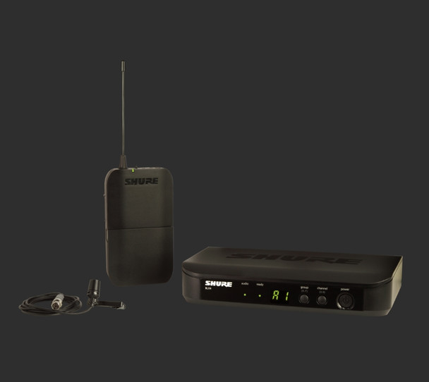 Shure BLX14/CVL-J11 BLX Series Single-Channel Wireless Microphone System with CVL Lavalier J11 (596 - 616 MHz)