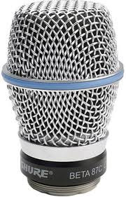 Shure RPW122 Wireless Beta87C Cartridge, Housing Assembly and Matte Grille (Limit One)