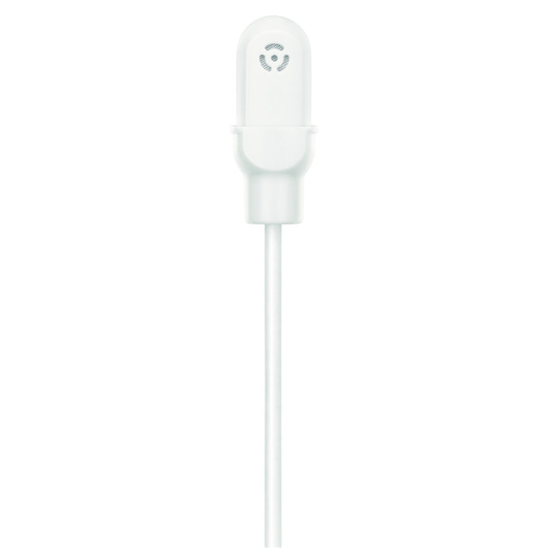 Shure DL4W/O-MTQG-A DuraPlex Omnidirectional Lavalier Microphone, White, MTQG Connector
