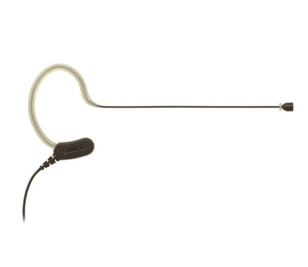 Shure MX153B/O-TQG Omnidirectional Earset Headworn Microphone, Black