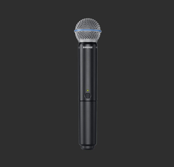 Shure BLX2/B58-H9 BLX Series Wireless Handheld Transmitter with Beta 58 Microphone H9 (512 - 542 MHz)