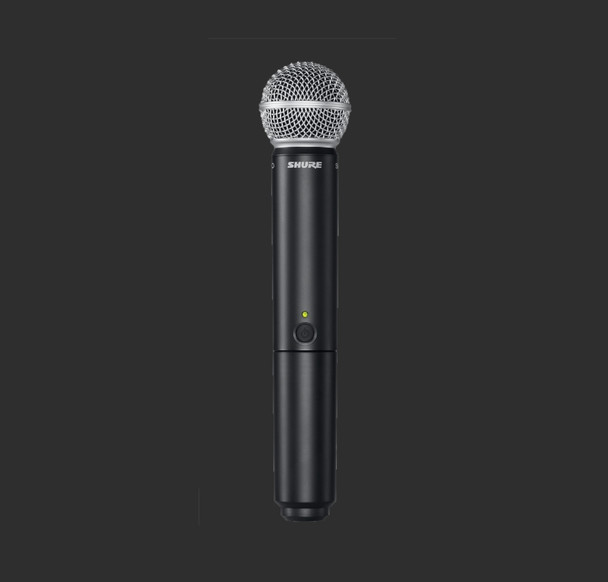 Shure BLX2/SM58-H9 Wireless Handheld Transmitter with SM58 Microphone H9 (512 - 542 MHz)