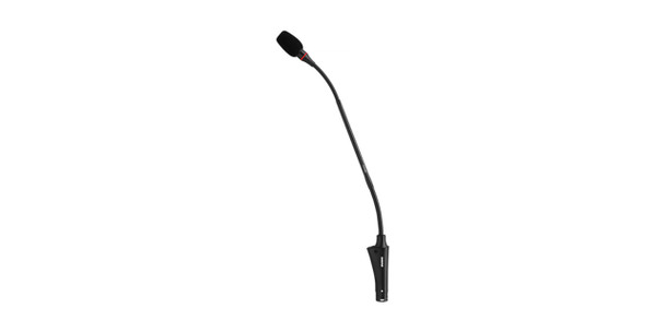Shure CVG12-B/C Cardioid-12inch Dual-Section Gooseneck Condenser Microphone, Inline Preamplifier, Flange Mount, Black