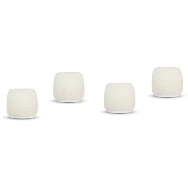 Shure ACVO4WS-W White Foam Windscreen for Centraverse Overhead Condenser Microphones (Contains Four)