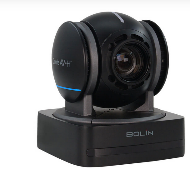 Bolin Technology D2-210H Dante AV- H (H.264) , Full HD, 10X Zoom, HDMI+IP+USB2.0, 12VDC, POE+, Black