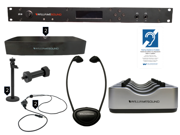 Williams AV IR SY12 D IR Plus Secure with Dante