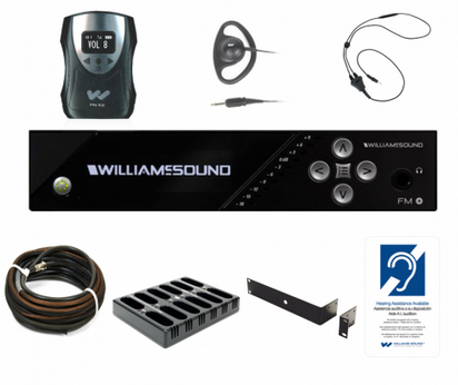 Williams AV FM 558-12 PRO D FM Plus Assistive Listening Systems