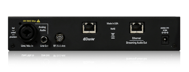 Williams AV FM T55CD-00 FM+ Assistive Listening System with Dante