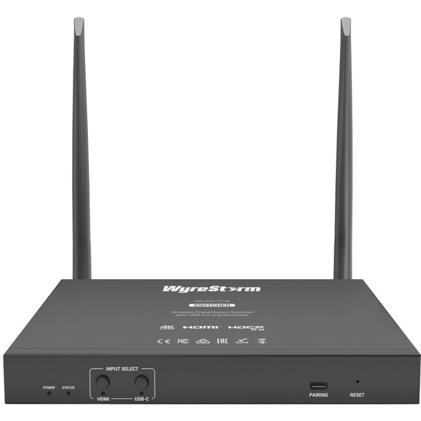 Wyrestorm SW-220-TX-W Synergy 2-Input 4K30Hz Switcher USB 3.0 Airplay & Miracast