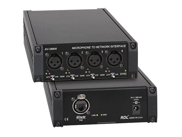 Radio Design Labs AV-XMN4 Microphone to Network Interface