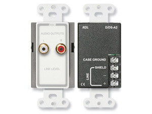 Radio Design Labs D-A2 Line Output Assembly - RCA jacks, Terminal block