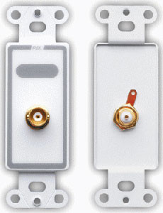 Radio Design Labs D-BNC BNC Jack on D Plate - Solder type