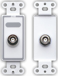 Radio Design Labs D-BNC/D Insulated Double BNC Jack on D Plate