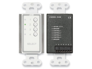 Radio Design Labs D-RC4MC 4 Channel Remote Control for RU-ASX4D and RU-ASX4DR (Custom Labeled) (Available Jan. 2014)