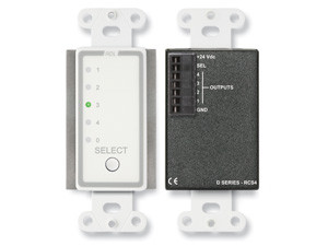 Radio Design Labs D-RCS4C Remote Channel Selector - 4 Channels - controls RU-SX4A (Custom Labeled)