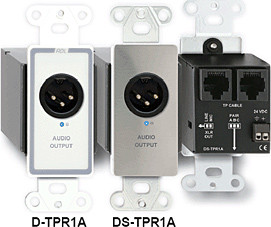 Radio Design Labs D-TPR1A Active Single-Pair Receiver - Twisted Pair Format-A - XLR mic/line output