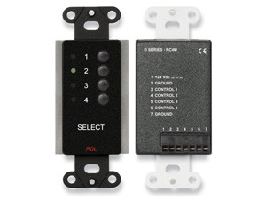 Radio Design Labs DB-RC4M 4 Channel Remote Control for RU-ASX4D and RU-ASX4DR - Black (Available Jan. 2014)