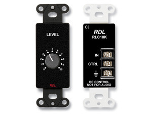 Radio Design Labs DB-RLC10K Remote Level Controller - 0 to 10 k Ohm - Black