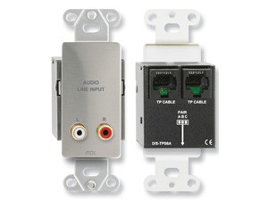 Radio Design Labs DS-TPS6AC Passive Single-Pair Sender - Stainless (Custom Labeled)