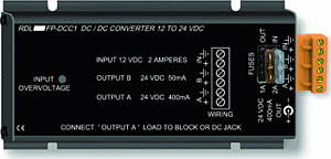 Radio Design Labs FP-DCC1 12 Vdc to 24 Vdc Converter