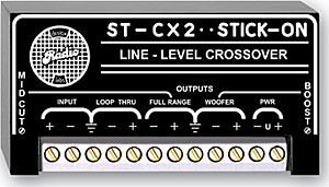 Radio Design Labs ST-CX2 Two Band Active Line-level Crossover