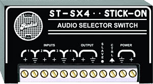 Radio Design Labs ST-SX4 Unbalanced Audio Switcher - 4x1