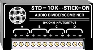 Radio Design Labs STD-10K Passive Audio Divider/Combiner - 10 k Ohm