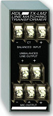 Radio Design Labs TX-LM2 Line Level to Mic Level Transformer