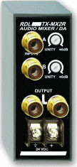 Radio Design Labs TX-MX2R Audio Mixer / Distribution Amplifier