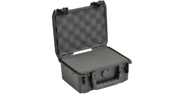 SKB Cases 3I-0806-3B-C 8 in x 6 in x 3 in w/micro latch, cubed foam