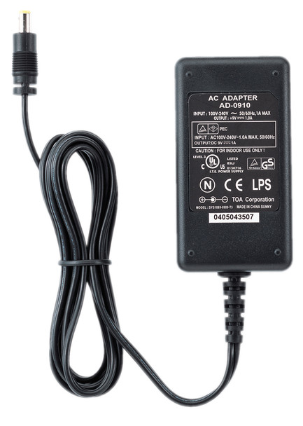 TOA AD-0910 AC Adapter for TS-801, TS-802, TS-901, TS-902 Conference Stations