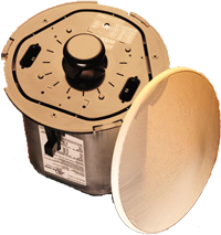 TOA F-122CU2 5in Full-Range Wide Dispersion Ceiling Speaker (30 Watt) Per