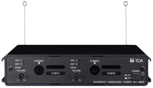 TOA WT-4820 Modular Dual Channel Wireless Receiver