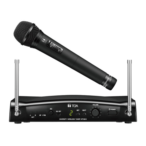 TOA S4.10-HD-AM RM3QU S4.10 Series UHF Handheld Dynamic Wireless Microphone Kit