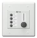 TOA ZM-9014 9000M2 Assignable 4-Button Remote Panel with Volume Control & LED Indicators