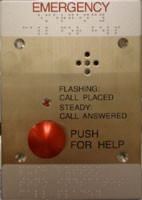 TOA Q-RS180BZ ADA compliant outdoor emergency sub-station,